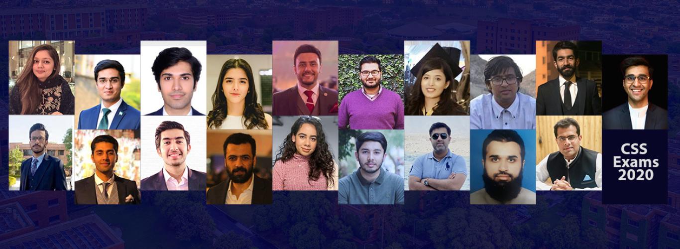 Alumni Achieve Top Positions in the CSS Exams 2020 